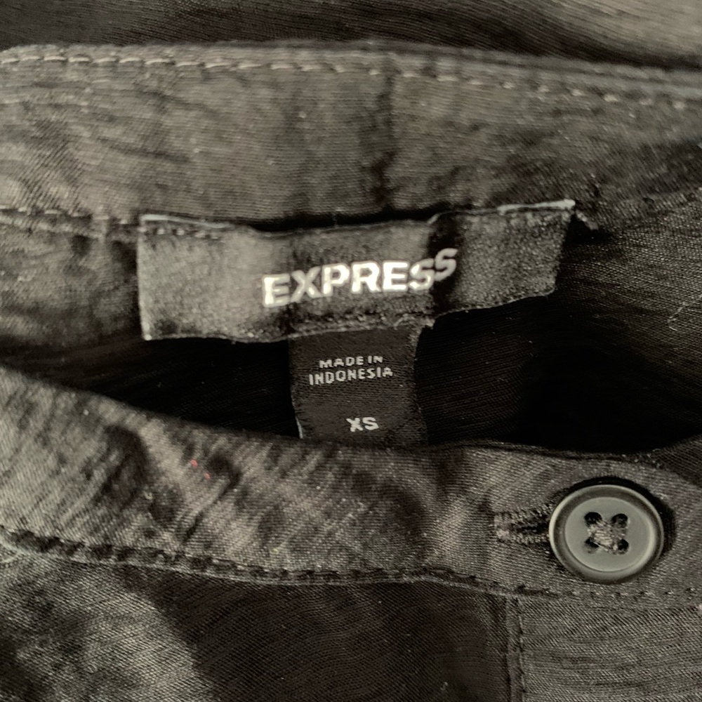 Express Partial Button-Up Lightweight Top - image 3
